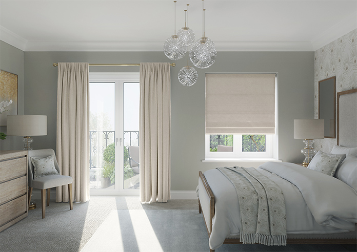 Oleander, Cream - Roman Blind - Image 8